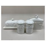 Maruni Japan Shaker, Holder, Butter Dish