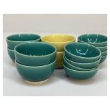 Japanese-Style Ceramic Bowls / 14 pc
