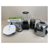 Kitchen Appliances/ Waffle Maker, Hand Blender +