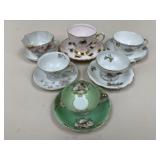 Tea Cups & Saucers/ 6 Sets