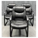 Set of 3 Office Chairs by True Seating