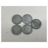 V Nickels / 5 Coins