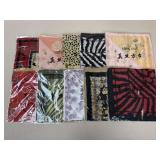 Silk Scarfs NIP / 10 pc