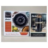 Parini Bundt Pan & French Press - NIB