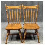 Ethan Allen Dining Chairs / 2 pc