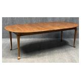 Classic Ethan Allen Dining Table w/ 2 Leaves