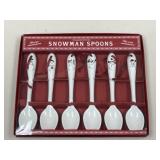 Williams Sonoma Snowman Spoons