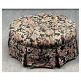 Tufted Cocktail Ottoman on Casters