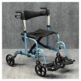 Rollator Walker / Transport Wheelchair