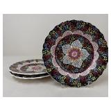 180 Degrees Decorative Plates / 3 pc