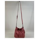 Coach Leather Shoulder Bag w/ Additional Strap