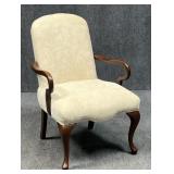 Vintage Queen Anne Style Arm Chair