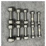 5 Pairs of CAP Dumbbells