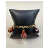 Enamel Egg Bracelet