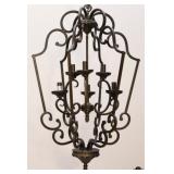 Large 6 Light Lantern Style Chandelier