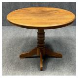 Richardson Brothers Round Oak Dining Table