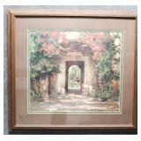 "Floral Doorway" Print by Cyrus Afsary