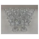 Hexagon Based Wine Glass