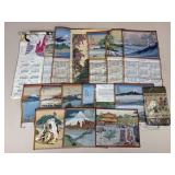 Vintage Hotel Okura Calendars + / 16pc