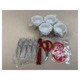 Ceramic Seafood Butter Warmer Set