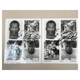 Bubba McDowell Signed Photos/ 2 pc