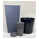 Acrylic Planters / 13 pc