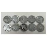 Buffalo Nickels/ 10 pc