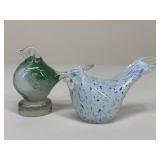 Art Glass Bird / 2 pc