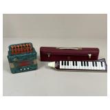 Vintage Hero Accordian & Horner Melodica Piano 27