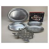 Jalapeï¿½o Griller, Kabob Rack, & Serving Dishes