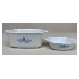 Corning Ware Casserole Dishes / 2 pc