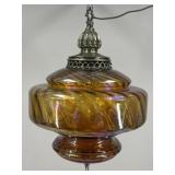 Glass Hanging Light Fixture