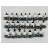 Ceramic Drawer Knobs/ 24 pc