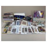 Quilt-Making Assortment, Fabric, Patterns, Books+