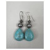 Sterling Silver & Stone Earrings