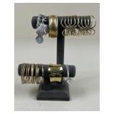 Gold & Silver Tone Bracelets & Bangles 20 pc