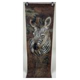 Woven Zebra Tapestry