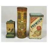 Metal Spaghetti, Nabisco & Toothpick Holders