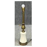 Metal & Glass Lamp w/ Out Shade