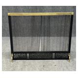 Metal Fireplace Screen