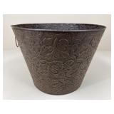 Metal Embossed Bucket