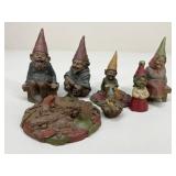 Tom Clark Gnome Figures *Signed* / 7 pc