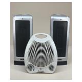 Holmes & Lasko Space Heaters / 3 pc
