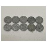 Buffalo Nickels/ 10 pc