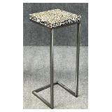 Leopard Print Metal C Table