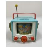 Vintage Fisher Price TV Music Box Toy