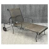 Metal Patio Lounger