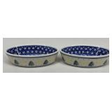 Boleslawiec Polish Pottery Ramekins / 2 pc