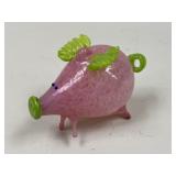 Art Glass Pig