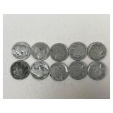 Buffalo Nickels/ 10 pc
